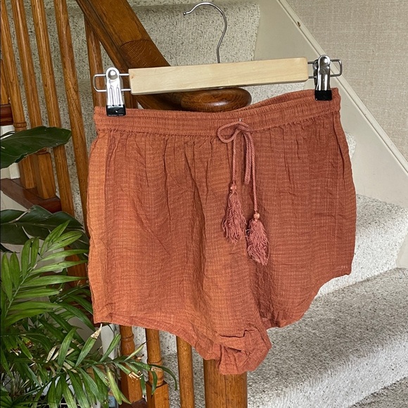 Green Folk Women's Rustic Bohemian Cotton Boxer Shorts - Picture 2 of 9